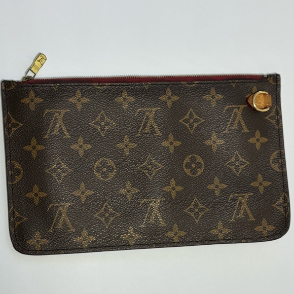 LOUIS VUITTON MONOGRAM CANVAS NEVERFULL GM POCHETTE (FL1210) - Picture 2 of 5